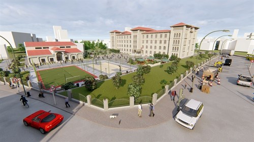 Yozgat Merkez (Eski Devlet Hastanesi Yerine) 32 Derslikli Okul Ve Kapalı Spor Salonu Yapım İşi